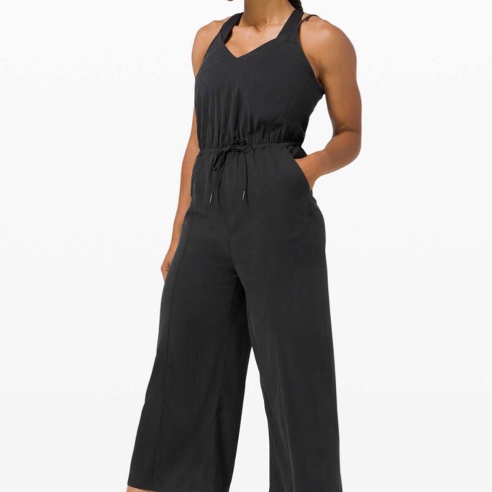 Lululemon Day to Night Jumpsuit NWT 12 Black